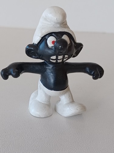 Figurine schtroumpf noir the - schtroumpf,