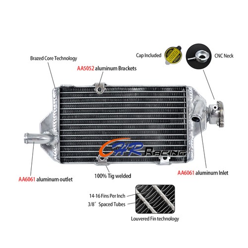 Aluminum radiator for - aluminum,
