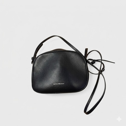 Sac bandoulière noir pour
