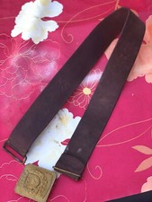 Ceinturon Plaque Sapeur