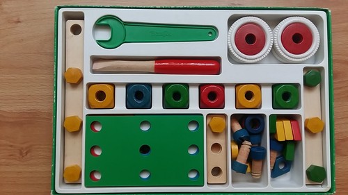 Jeu construction bois - construction, en