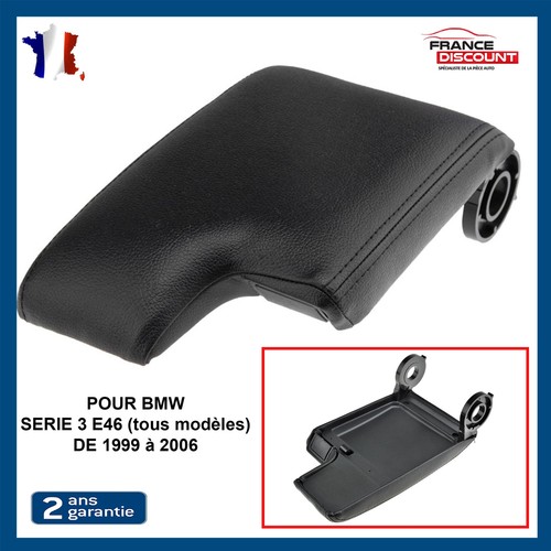 Accoudoir central noir pour