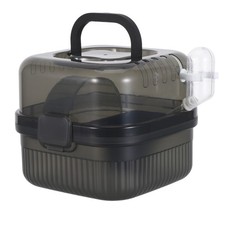  Cage de transport pour petits animaux : Caisse de transport à double couche