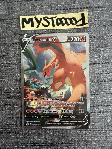 Carte pokémon dracaufeu - carte,