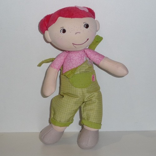 Doudou poupée haba - poupée,