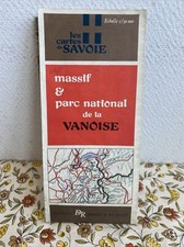 Ancienne Carte Savoie Massif