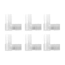 6 Pcs Connecteur Tuyauterie D'Aspiration Universel 90Degré Connecteur Tuyauterie