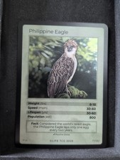 Life Tcg Birds : Philippine Eagle Holo Pop 800! 1st Edition