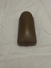 écrin à bijoux ancien Cuir forme Sabot XIX ème Siècle