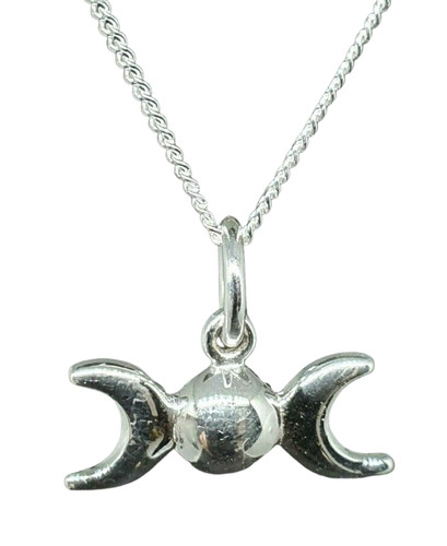 Pendentif triple lune - pendentif,
