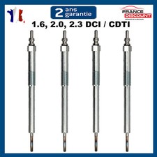 4 Bougie de préchauffage pour