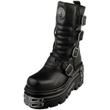 Bottines plateforme New Rock M-373-S44 Noir Unisex