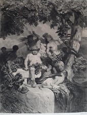 Scène bachique par Celestin