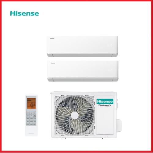 Hisense uni air - 9+12, btu