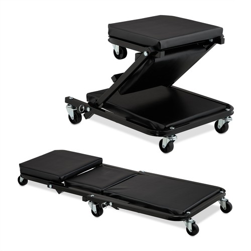 Tabouret atelier chariot - tabouret,