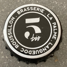 Capsule de bière Brasserie 5BIS à La Palme