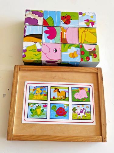 Puzze cubes animaux - puzze,