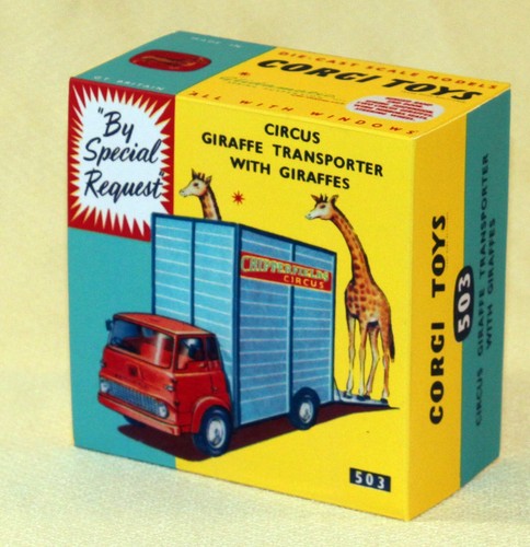 Corgi toys boite copie - corgi, vide