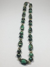 Bijoux Collier en Perle Couleur Verte (9-30)