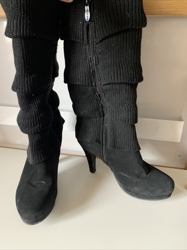 Bottes fourrées talons - fourrées,