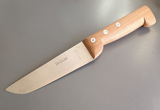 ANCIEN COUTEAU DE CUISINE, EDOUARD, THIERS, XXème, manche bois.