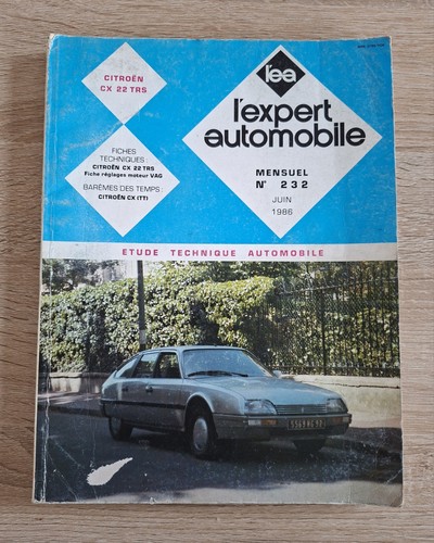 Revue technique citroën 22 - citroën, cx