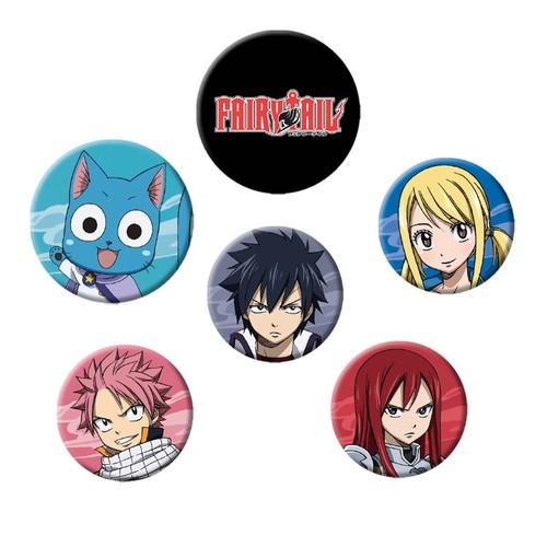 Fairy tail lot - lot, badges