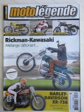 MOTO LEGENDE N°257/Rickman-Kawasaki/Harley XR750/Flandria Record/Ducati cucciolo