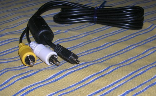 Câble adaptateur audio video - câble,