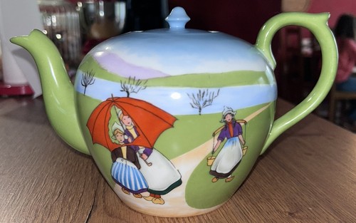 Théière art déco - théière,