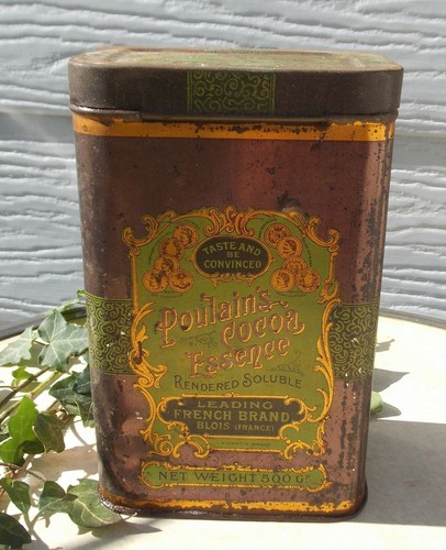 Ancienne boite fer chocolat - ancienne,