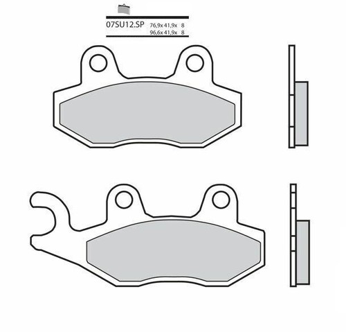 Plaquettes frein moto - , arriere