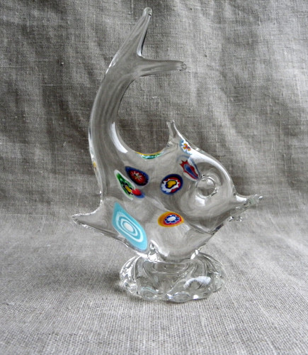 Poisson verre murano - murano,