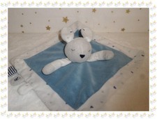 Doudou  Semi Plat Carré Lapin