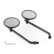 Rétroviseur rond noir