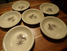 GIEN   Marie Pierre Boitard  6 assiettes  "  Le couscoussier  "