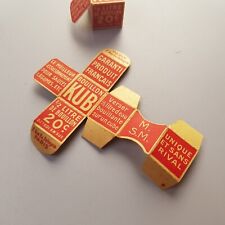 Bi15 petite boîte anciennes bouillon KUB en carton 1/2 litre de bouillon de 2 cm