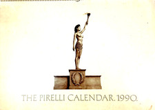 Calendrier PIRELLI 1990 - A suspendre - 12 photos (12 mois) - 70x40 cm