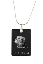 Lévrier irlandais collier en cristal avec chien Art-Dog