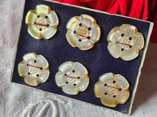 Rare petite plaque boutons