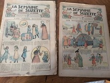La Semaine de Suzette, 2 numéros, N°51 et 52, janvier 1915