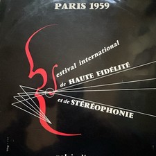 25 Cm Philips Paris 1959 Festival de Haute Fidélité Et De Stéréo Palais D'orsay