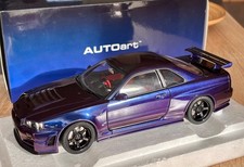 1/18 Autoart Nissan Nismo Z tune Midnight Purple Skyline R34