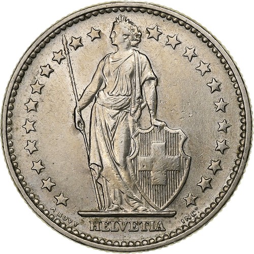 1260138 suisse 2 francs - 2,