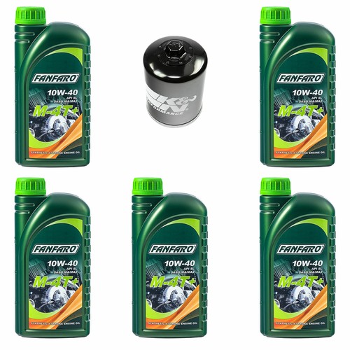 Huile moteur kit 10w40 litre - moteur, 5