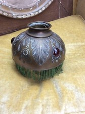 Ancien Petit Abat Jour Laiton