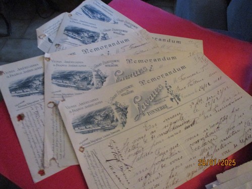 Ancienne facture 1911 - ancienne,