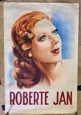 ROBERTE JAN CHANTEUSE AFFICHE