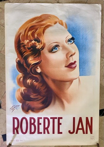 Roberte jan chanteuse affiche - chanteuse,