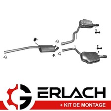 Echappement silencieux pour